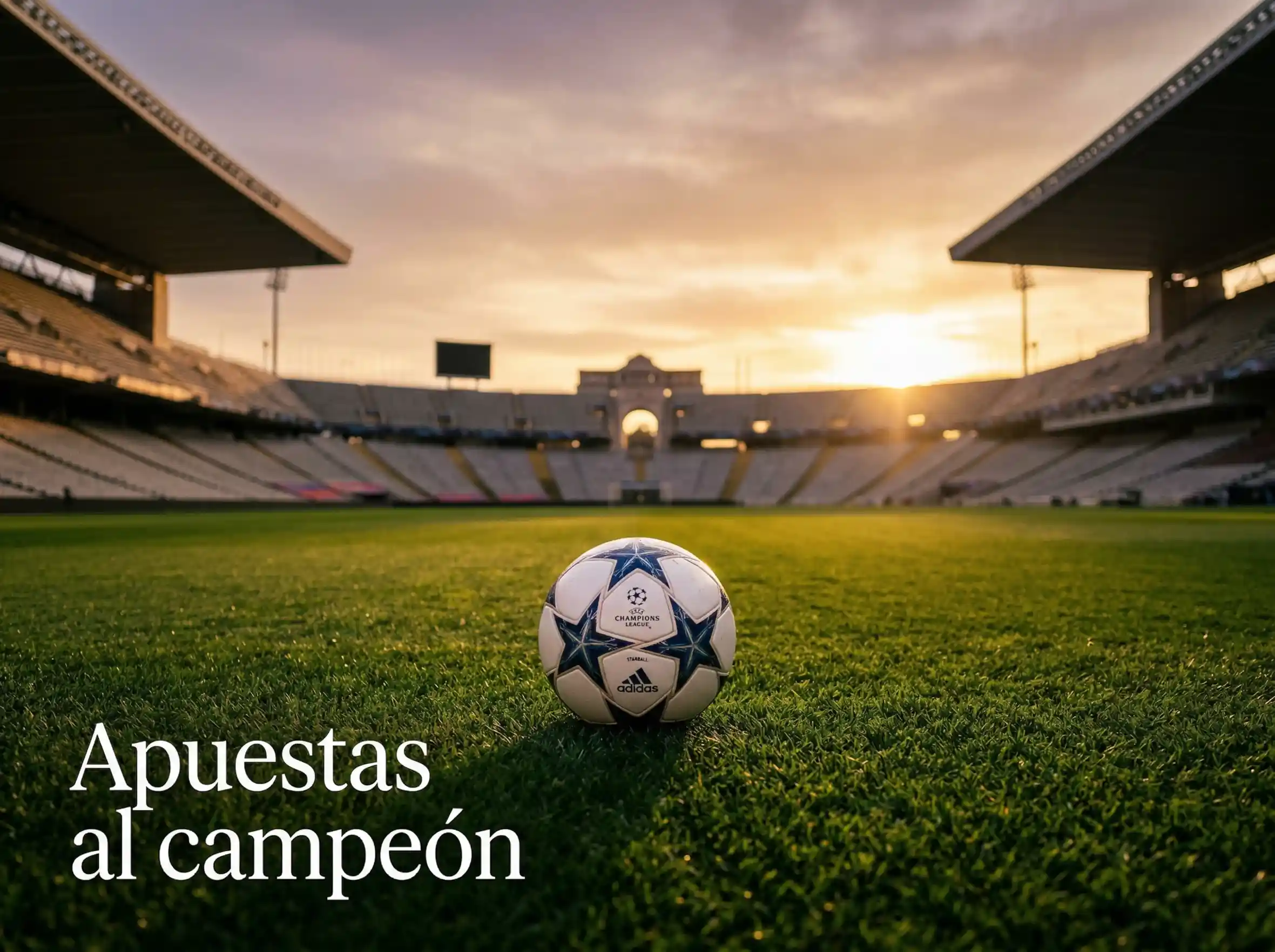 Análisis de apuestas al campeón de la Champions League 2025-26