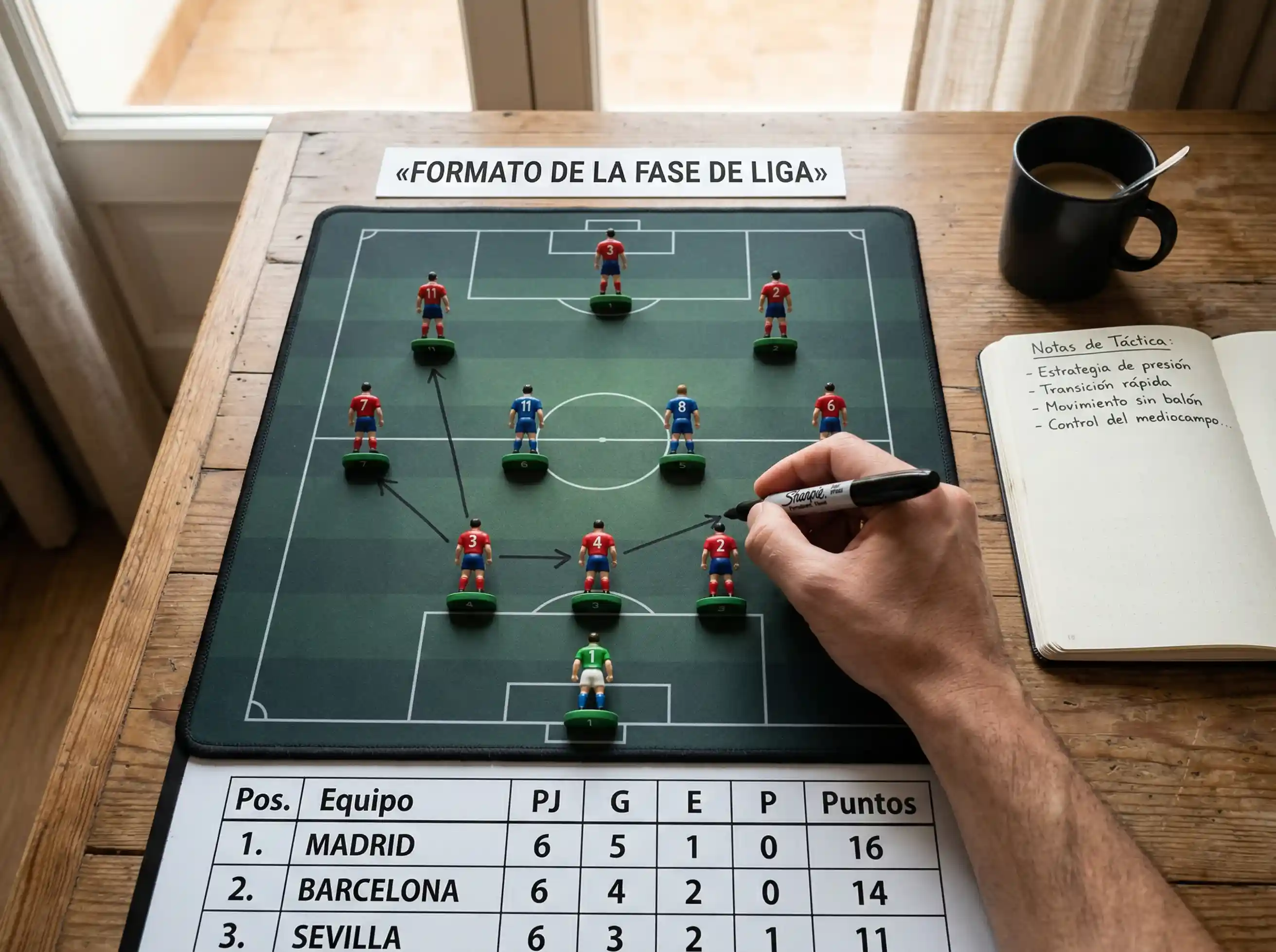 Fase de liga de la Champions League 2025-26 con 36 equipos en clasificación única