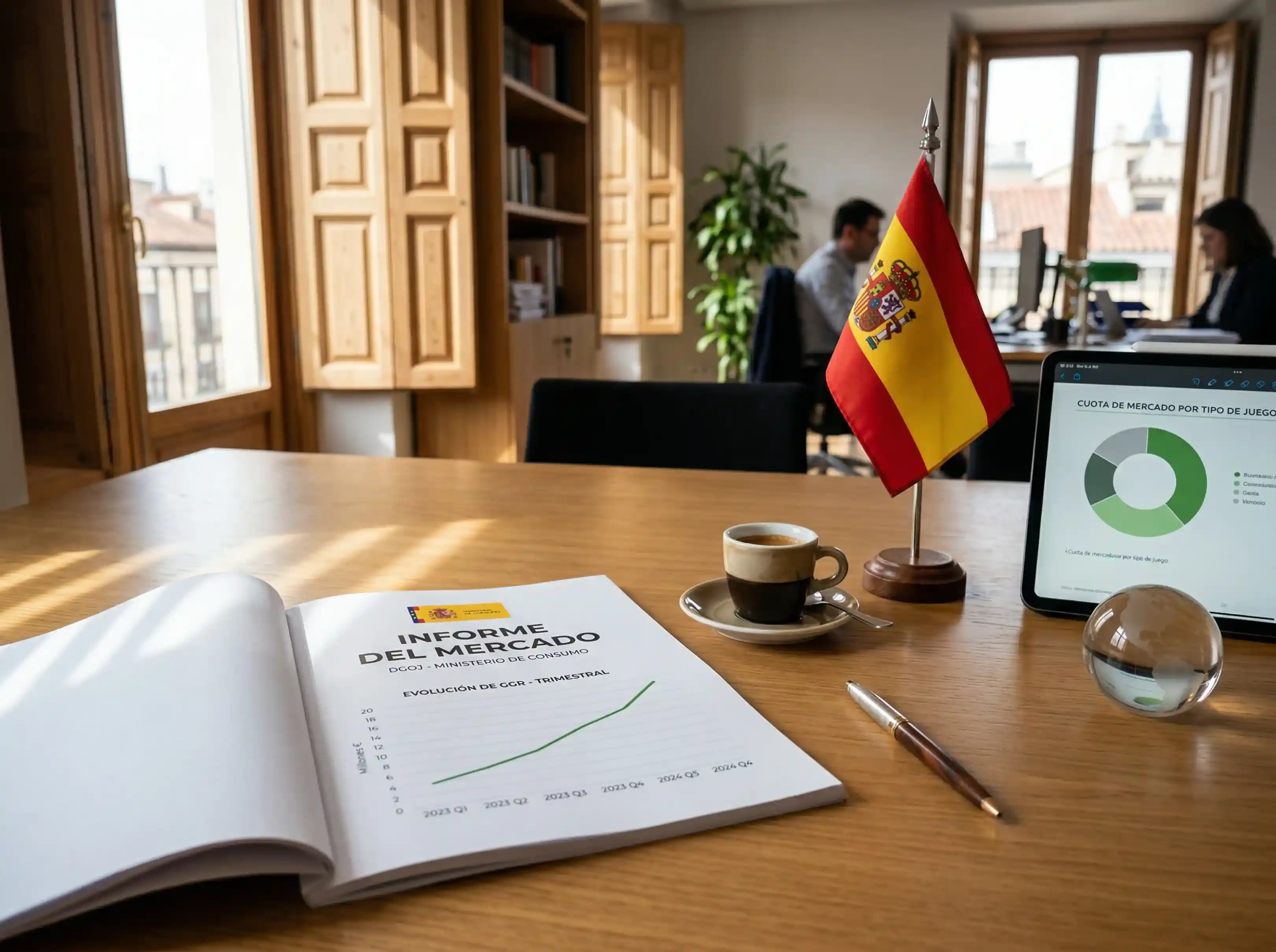 Datos del mercado de apuestas deportivas online en España según la DGOJ