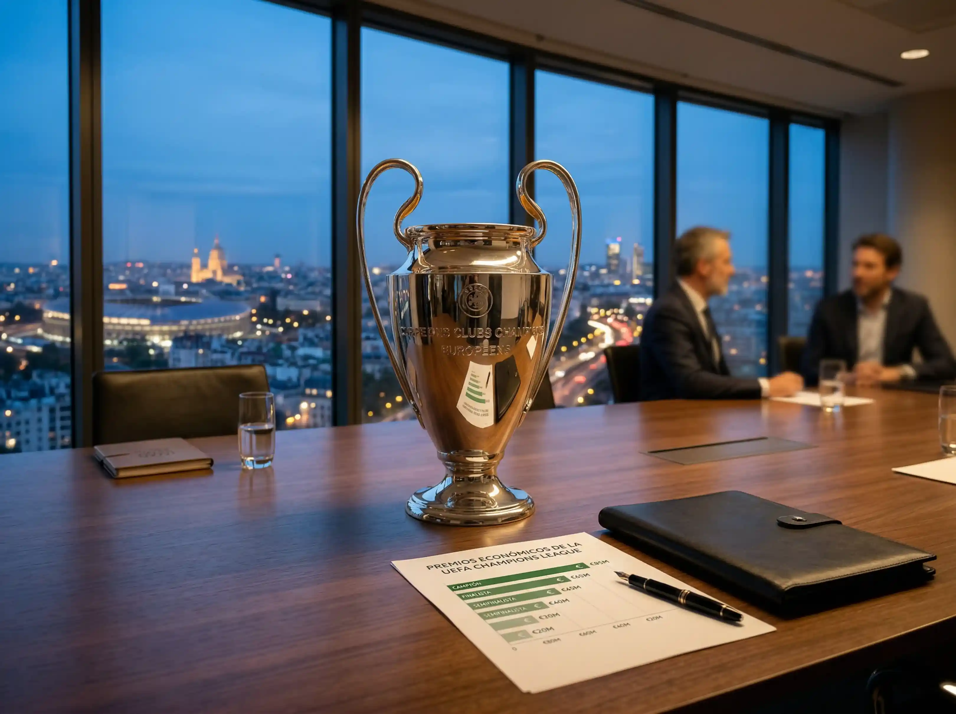 Estructura de premios y reparto económico de la UEFA Champions League 2025-26